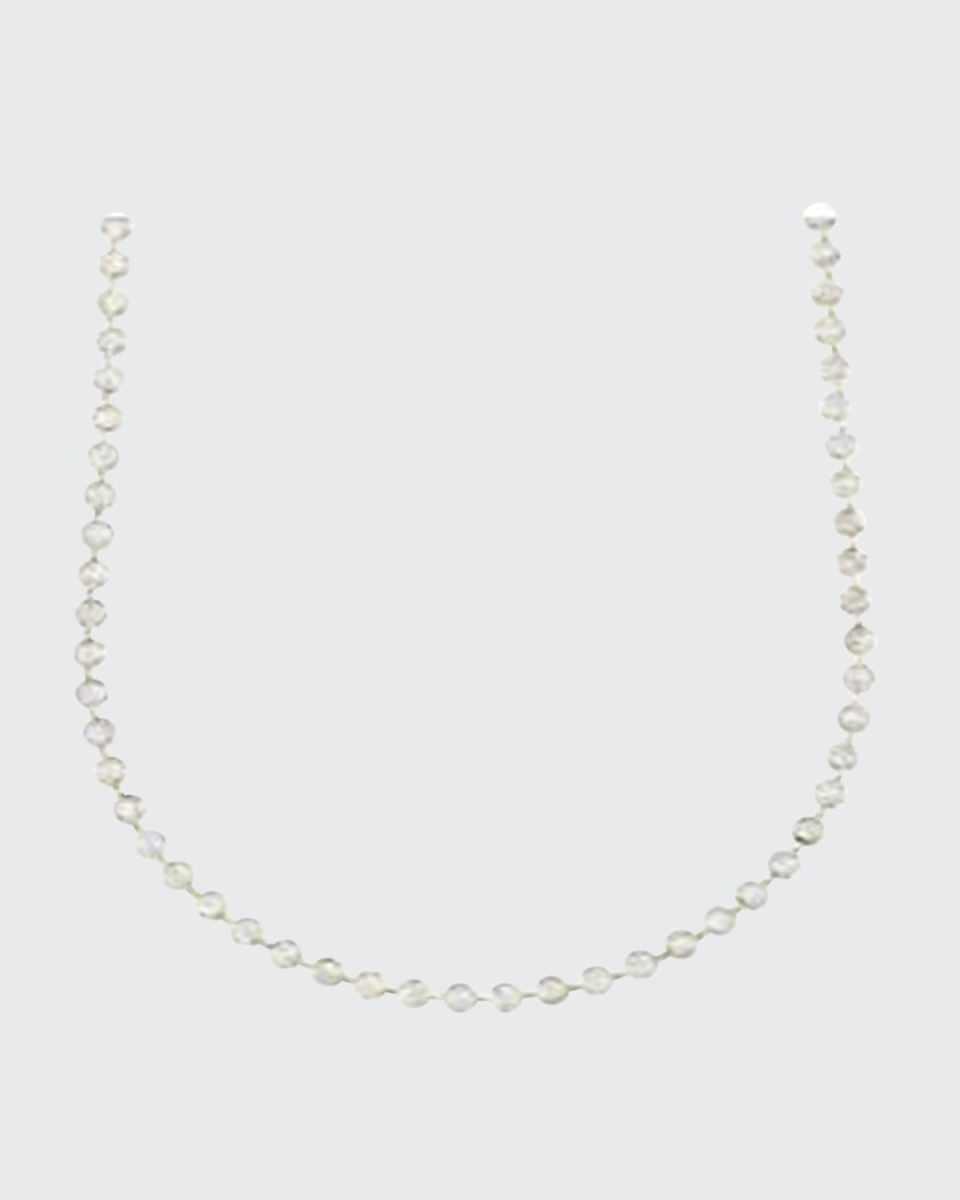 18k Yellow Gold 18" Necklace 5mm Rose